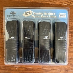 A. Nylon boat dock ropes.